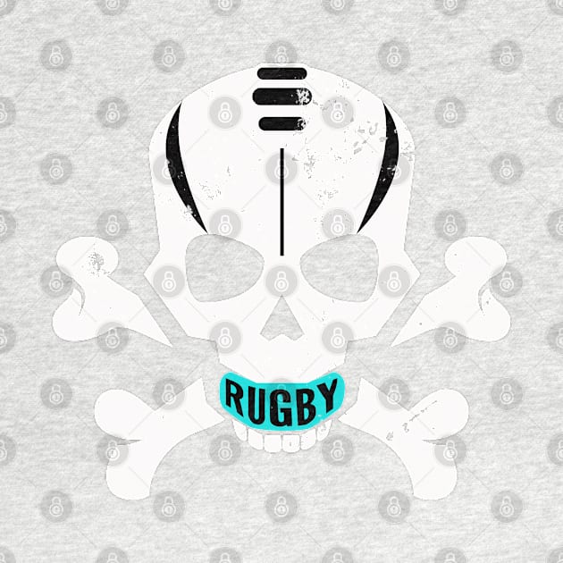 The Jolly Rugger Head Rugby by atomguy